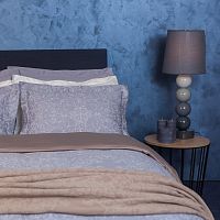 комплект постельного белья decoflux сатин семейный versaille grey в Москве