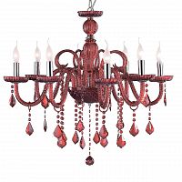 подвесная люстра ideal lux giudecca sp8 rosso в Москве