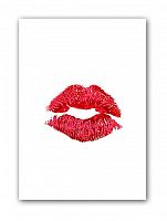 постер kiss а3 (красный) в Москве