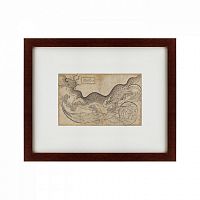 картина: drawing in the saz style of a dragon amid foliage, османская империя, 1540 в Москве