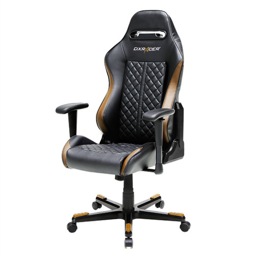 кресло геймерское dxracer черно-коричневое в Москве