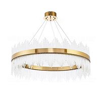 люстра stripglass 65 латунь, прозрачное стекло в Москве