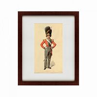 картина: coldstream guards, officer grenadier company, marching order, 1821 в Москве