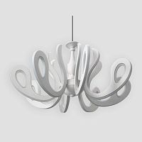 потолочная светодиодная люстра ambrella light orbital classic fk82/8 wh 504w d820 в Москве