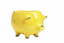цветочный горшок pig planter желтый в Москве