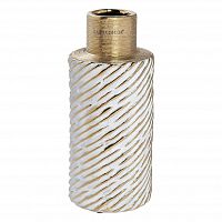 золотая керамическая ваза 9x9x22 см в Москве