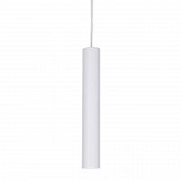 подвесной светодиодный светильник ideal lux ultrathin sp1 small round bianco в Москве