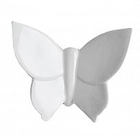 декоративная бабочка butterfly (белая) h11 (9*11*4) в Москве