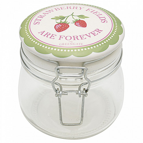 банка стеклянная strawberry pale green в Москве