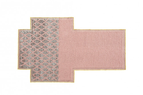 ковер gan plait big pink 310x220 от gan в Москве