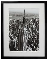постер в черной раме 66х82 см empire state building в Москве