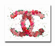 постер coco flowers a3 в Москве