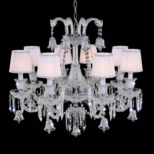 подвесная люстра crystal lux princess sp8 прозрачная в Москве