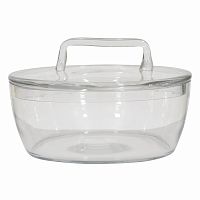 ваза настольная basket glass low в Москве
