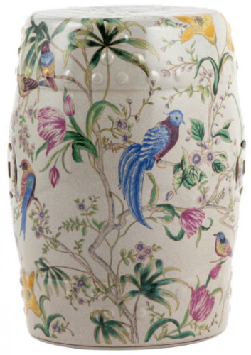 керамический столик-табурет garden stool сад в Москве
