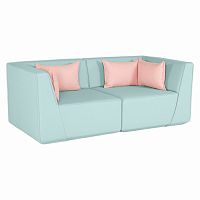 диван cubit sofa прямой голубой в Москве