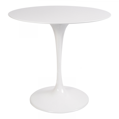 стол eero saarinen style tulip table top mdf d80 глянцевый белый в Москве