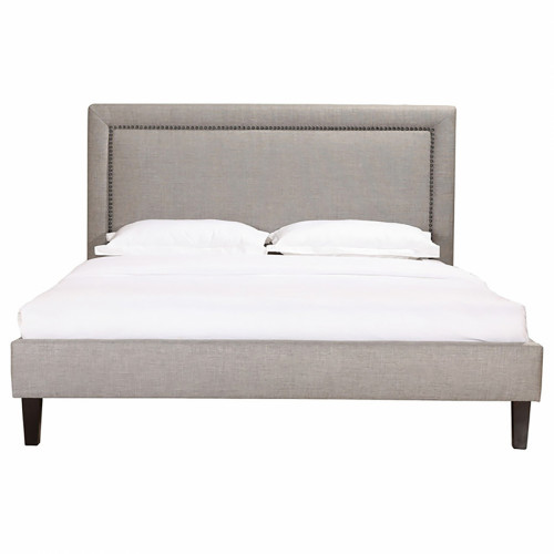 кровать двуспальная 160х200 серая laval upholstered в Москве