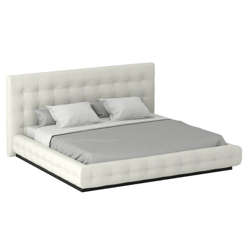кровать двуспальная 180х200 белая kristal classic в Москве