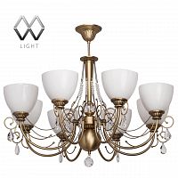 подвесная люстра mw-light фелиция 347016608 белая в Москве