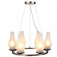 подвесная люстра arte lamp lombardy a6801sp-6br белая в Москве