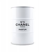Декоративная бочка Chanel №5 white L