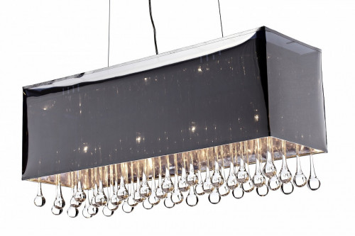 люстра foscarini хром, прозрачная в Москве