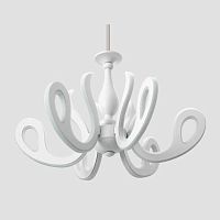 потолочная светодиодная люстра ambrella light orbital classic fk81/6 wh 292w d640 белая в Москве