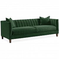 диван penelope sofa прямой зеленый в Москве