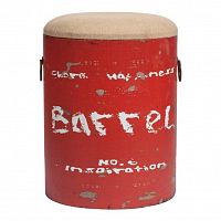 столик-табурет barrel red красный в Москве