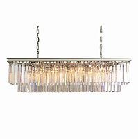 люстра odeon l120 silver прозрачное стекло в Москве