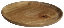 блюдо деревянное с низким бортиком 35,5 см bowl в Москве