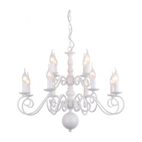 подвесная люстра arte lamp a1129lm-12wh в Москве
