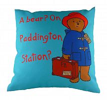 подушка с принтом paddington bear blue в Москве