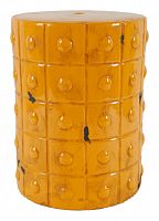Керамический столик-табурет Mustard Stool Orange