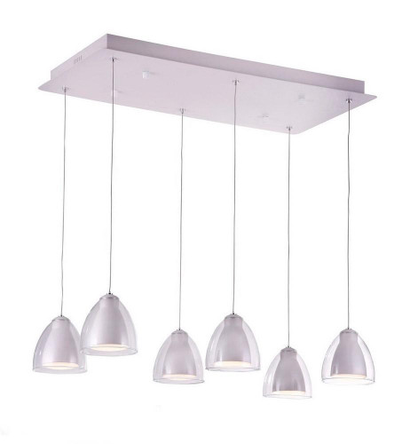 подвесная люстра idlamp mirella 394/6-ledwhite в Москве