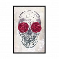 постер in love to death разноцветный в Москве