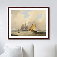 картина: the sailboat, 1829г. в Москве
