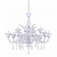 подвесная люстра ideal lux renoir sp12 bianco в Москве