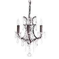 люстра 19th c. rococo iron & clear crystal round vol.i бронза в Москве