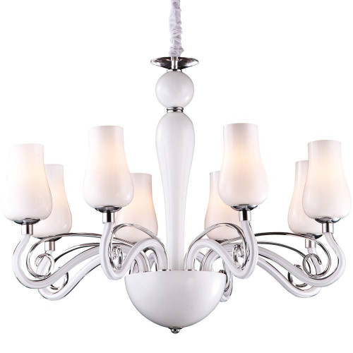 подвесная люстра arte lamp biancaneve a8110lm-8wh в Москве