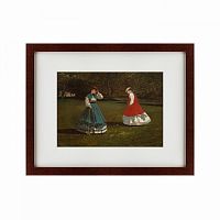 картина: a game of croquet, 1866 в Москве
