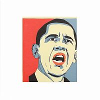 картина obama в Москве